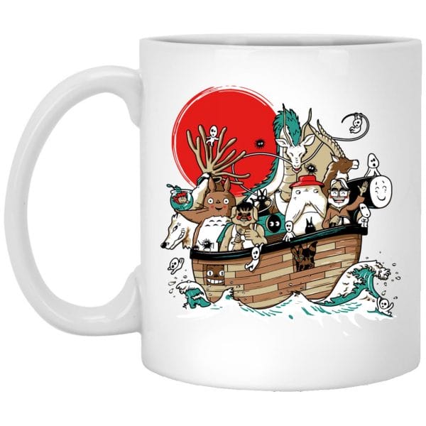 Studio Ghibli Boat Mug