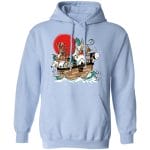 Studio Ghibli Boat Hoodie