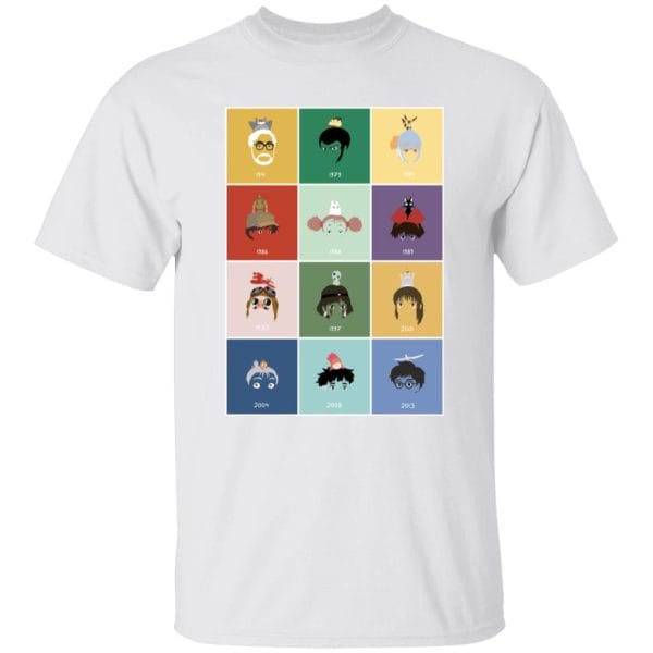 Ghibli Movie Collection T Shirt Ghibli Store ghibli.store