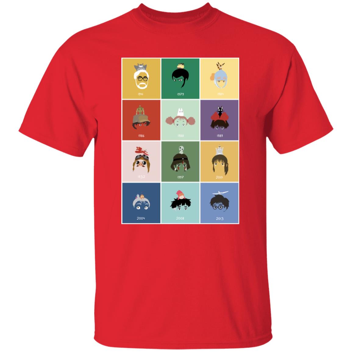 Ghibli Movie Collection T Shirt
