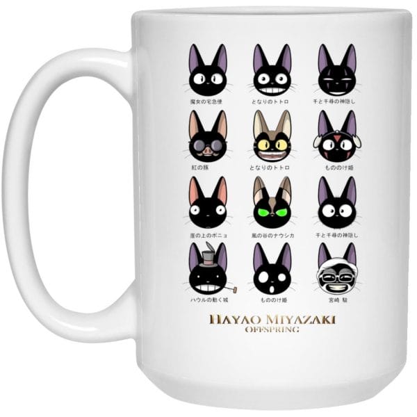 Jiji Hayao Miyazaki Off Spring Mug