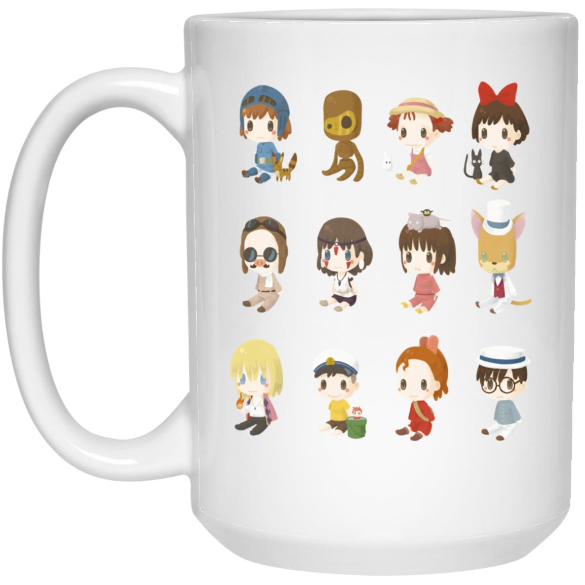 Ghibli Characters Cute Collection Mug