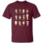 Ghibli Characters Cute Collection T Shirt