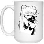 Sailormoon - Usagi hugging Luna Mug 15Oz
