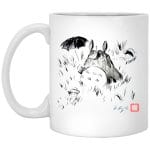 Totoro And The Girls Ink Painting Mug 11Oz
