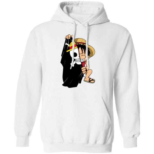 Monkey D. Luffy and One Piece Flag Hoodie