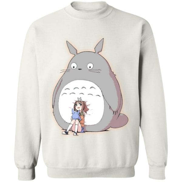 Totoro and the little girl Sweatshirt Ghibli Store ghibli.store
