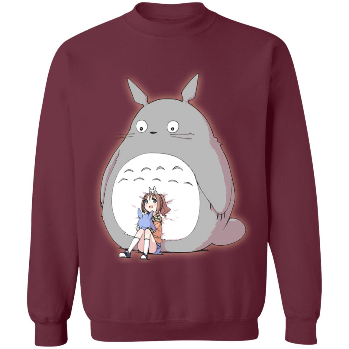 Totoro and the little girl Sweatshirt