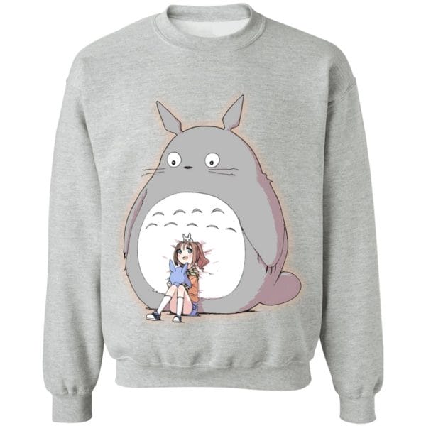 Totoro and the little girl Hoodie Ghibli Store ghibli.store