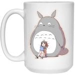 Totoro and the little girl Mug 15Oz