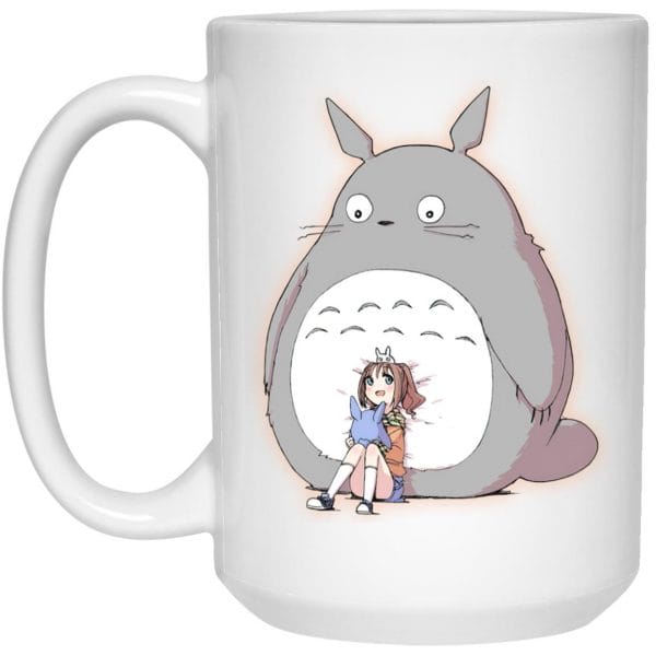Totoro and the little girl Mug