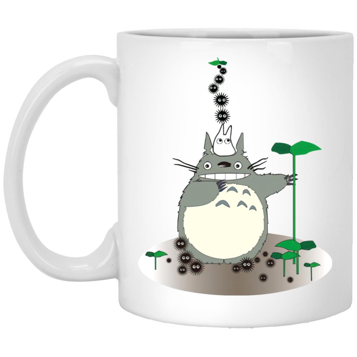 Totoro and the Sootballs Mug Ghibli Store ghibli.store