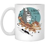 Totoro Riding Catbus Mug 11Oz