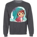 Ponyo Water Color Sweatshirt Ghibli Store ghibli.store