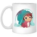 Ponyo Water Color Mug 11Oz