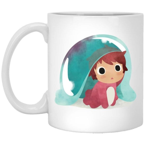 Ponyo Water Color Mug