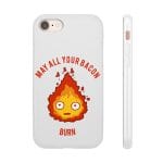 Calcifer: May All Your Bacon Burn iPhone Cases Ghibli Store ghibli.store