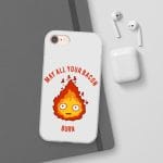 Calcifer: May All Your Bacon Burn iPhone Cases Ghibli Store ghibli.store