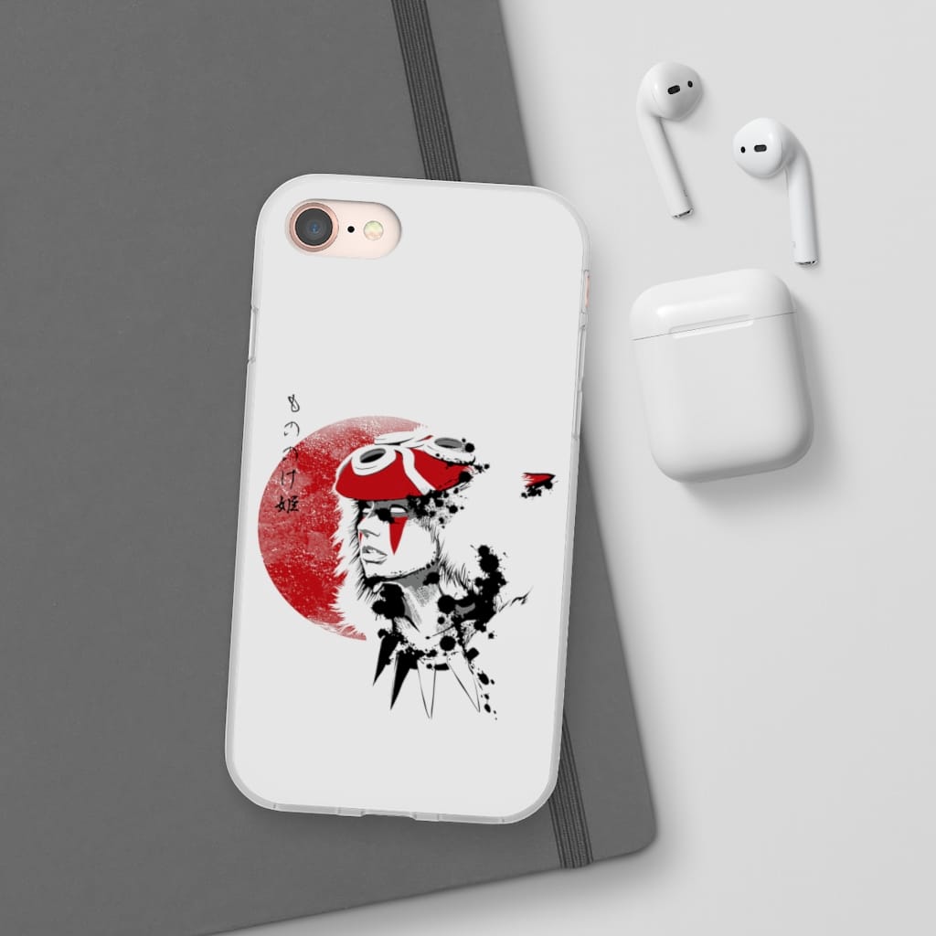Princess Mononoke and the Red Moon iPhone Cases Ghibli Store ghibli.store