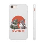 Totoro vs Godzilla Sumo iPhone Cases Ghibli Store ghibli.store