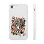 Totoro by the Flowers iPhone Cases Ghibli Store ghibli.store