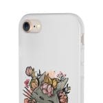 Totoro by the Flowers iPhone Cases Ghibli Store ghibli.store