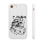 Howl’s Castle in Black and White iPhone Cases Ghibli Store ghibli.store