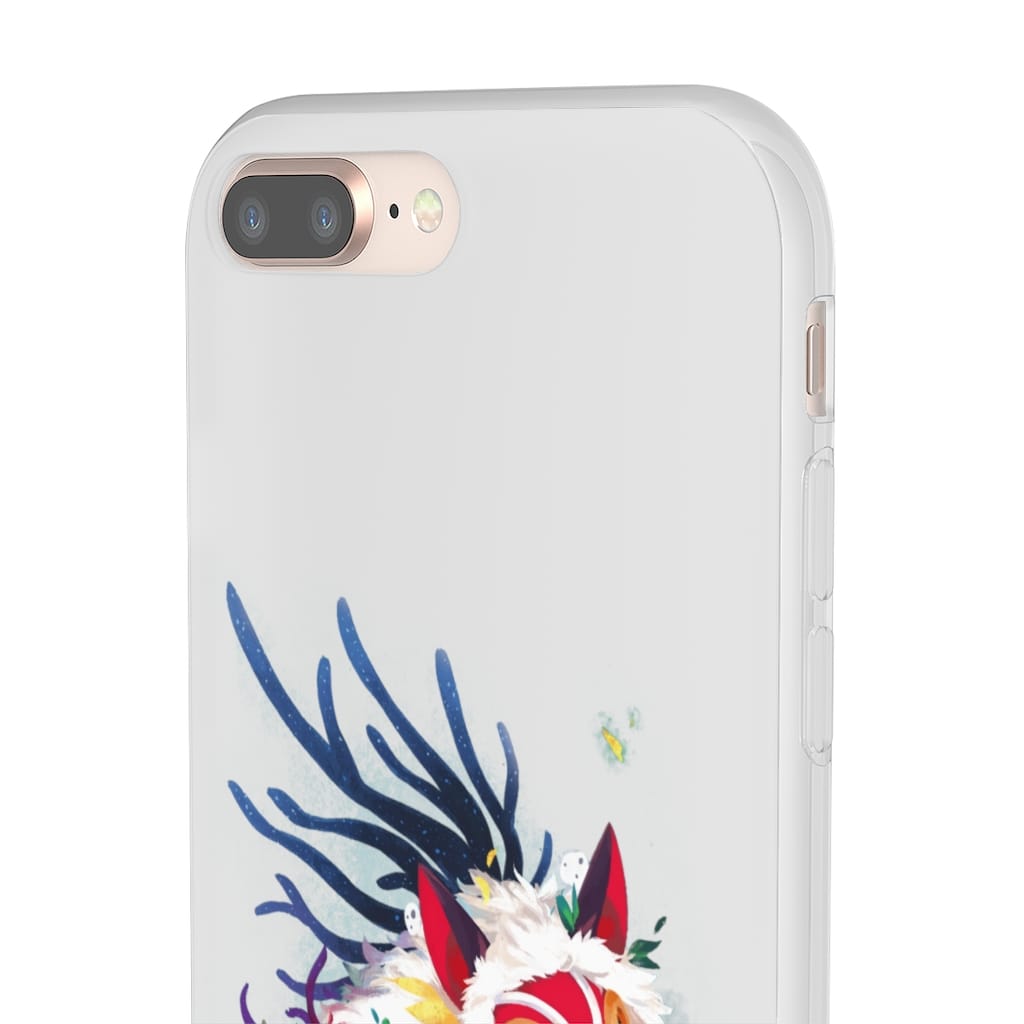 Princess Mononoke Colorful Portrait iPhone Cases