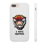Princess Mononoke Chibi – I Hate Humans iPhone Cases