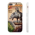 Princess Mononoke and The Wolf on Top iPhone Cases