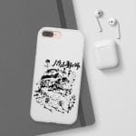 Howl’s Castle in Black and White iPhone Cases Ghibli Store ghibli.store