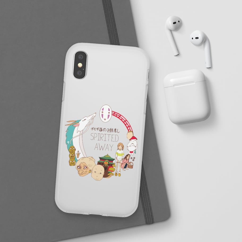 Spirited Away Compilation Characters iPhone Cases