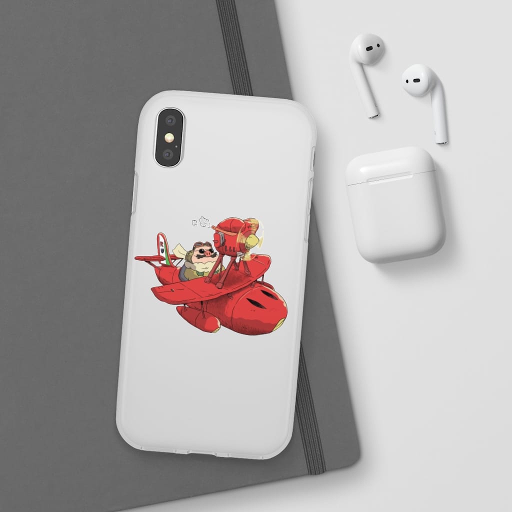 Porco Rosso Chibi iPhone Cases