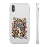 Totoro by the Flowers iPhone Cases Ghibli Store ghibli.store