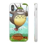 Totoro the Funny Neighbor iPhone Cases