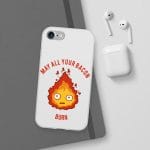 Calcifer: May All Your Bacon Burn iPhone Cases Ghibli Store ghibli.store