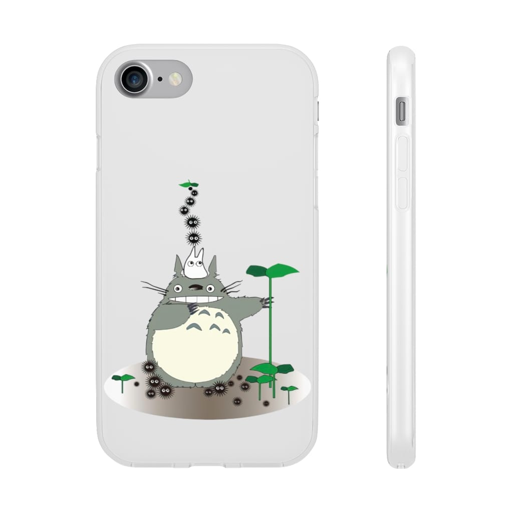 Totoro and the Sootballs iPhone Cases