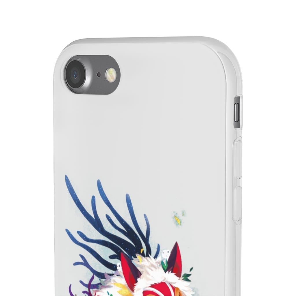 Princess Mononoke Colorful Portrait iPhone Cases