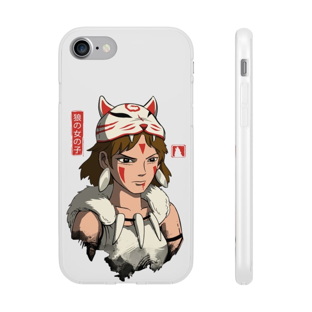 Mononoke The Wolf Girl iPhone Cases