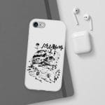 Howl’s Castle in Black and White iPhone Cases Ghibli Store ghibli.store