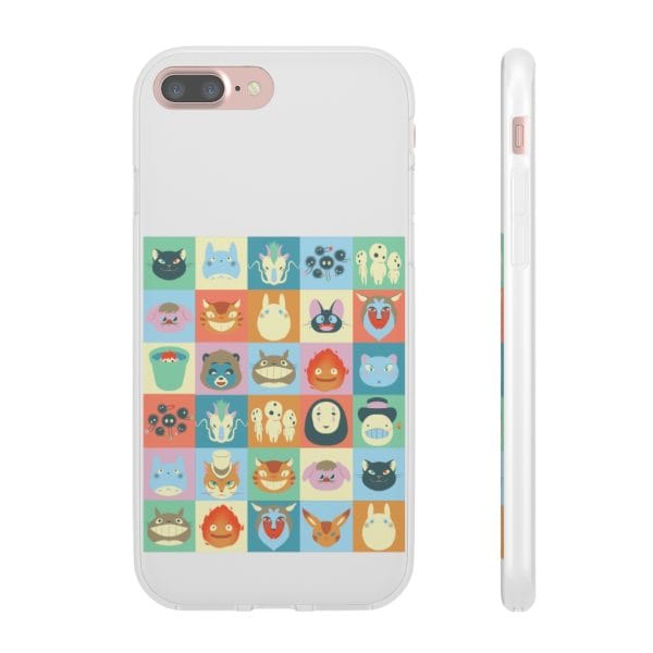 My Neighbor Totoro Colorful Cutout iPhone Cases Ghibli Store ghibli.store