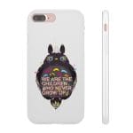 Totoro – Never Grow Up iPhone Cases