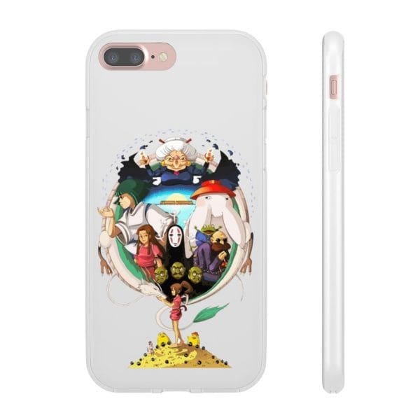 Totoro on the Line Lanscape iPhone Cases