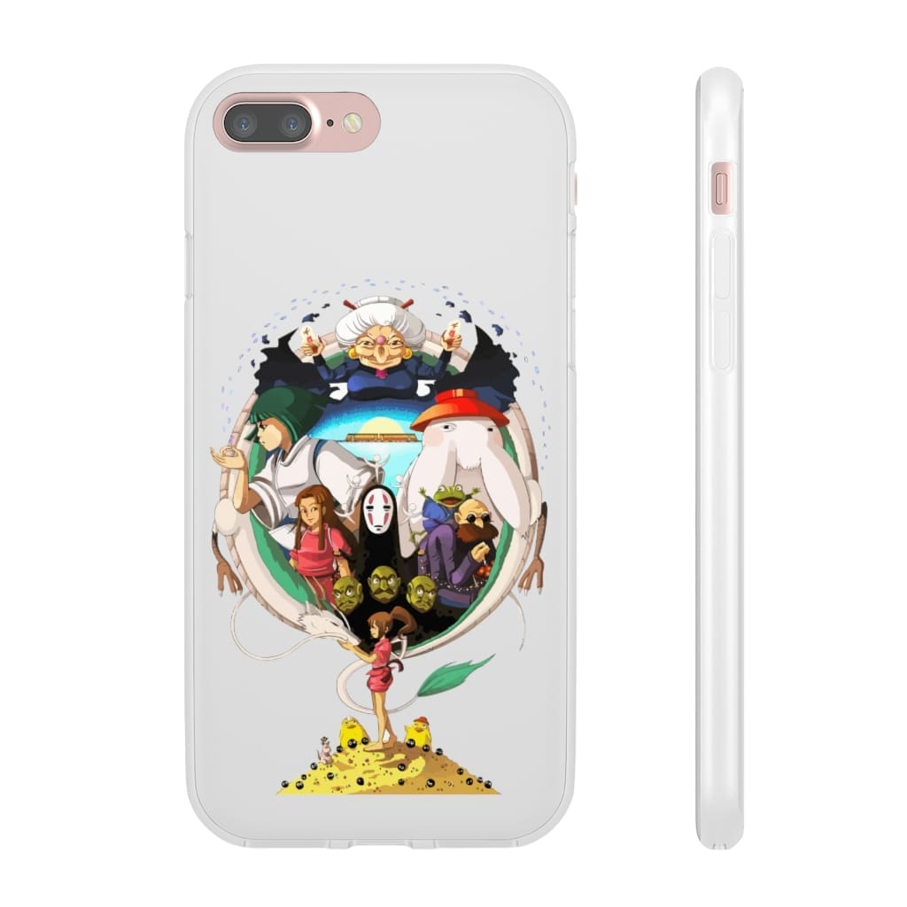 Spirited Away Characters Compilation iPhone Cases