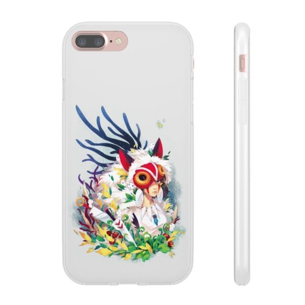 Princess Mononoke Colorful Portrait iPhone Cases Ghibli Store ghibli.store