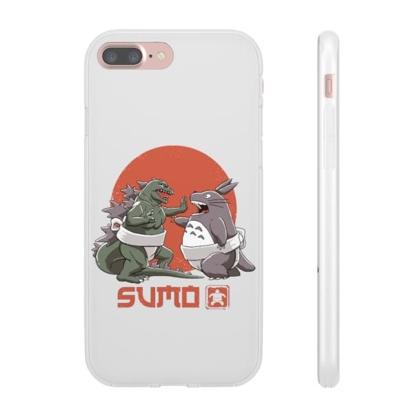 Totoro vs Godzilla Sumo iPhone Cases Ghibli Store ghibli.store