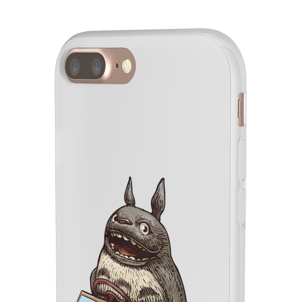 Totoro driving Catbus iPhone Cases