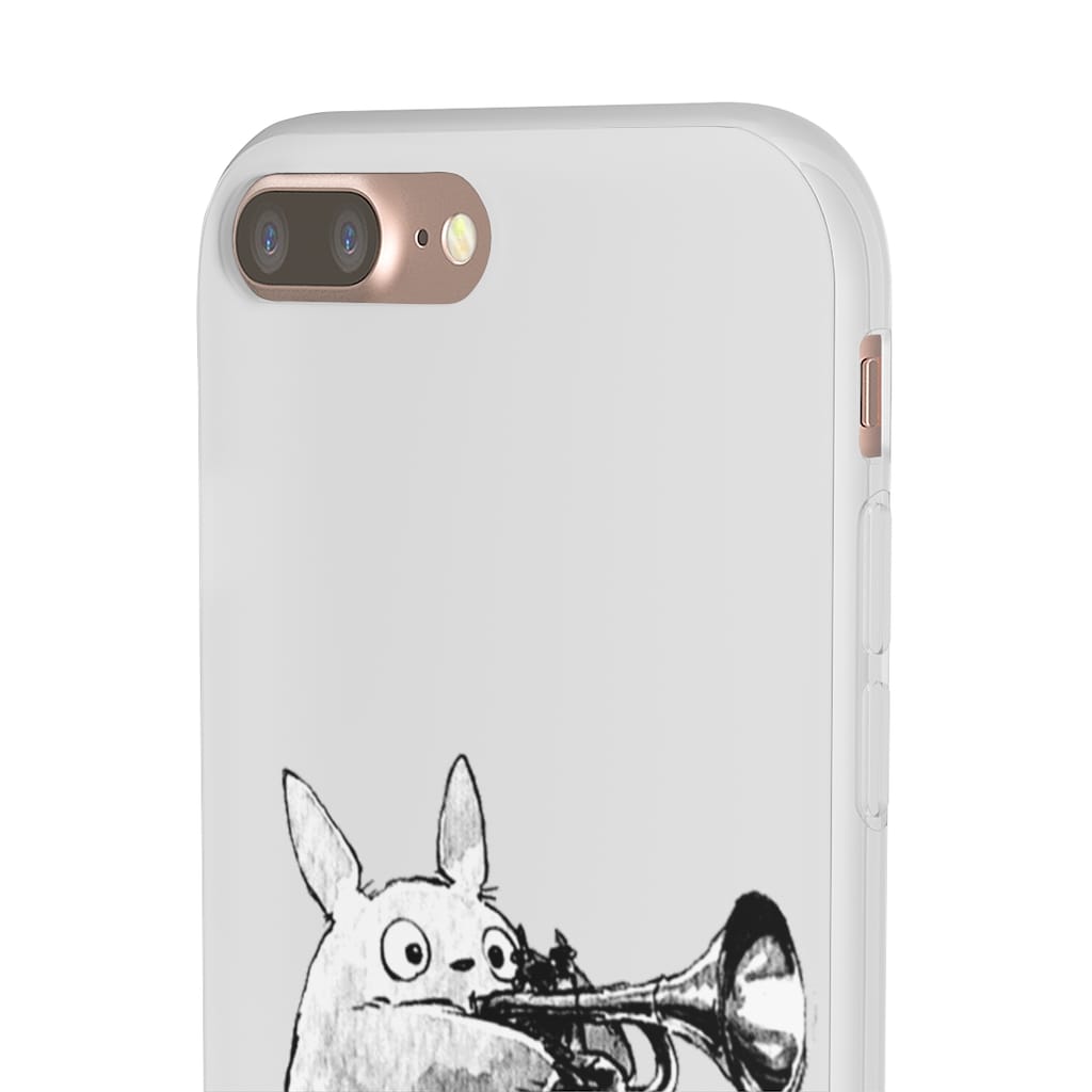 Totoro and the Trumpet iPhone Cases