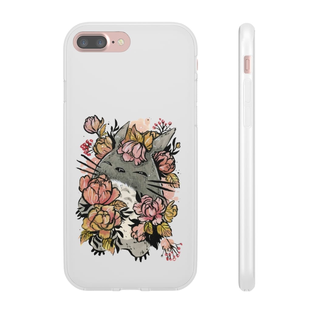 Totoro by the Flowers iPhone Cases Totoro by the Flowers iPhone Cases Ghibli Store ghibli.store