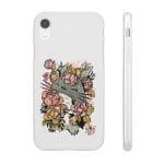 Totoro by the Flowers iPhone Cases Ghibli Store ghibli.store